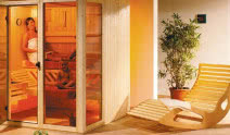 Przeszklona sauna