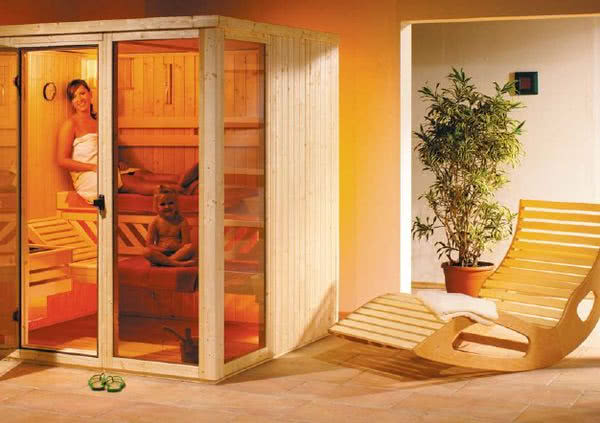 Przeszklona sauna