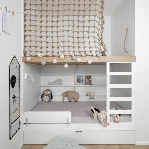 Łóżko piętrowe - z biurkiem, ze schodami, a może w kształcie domku?