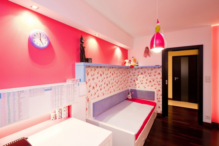 Funkcjonalny pokój córki