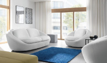 Meble do nowoczesnego salonu - sofa i fotele Planet
