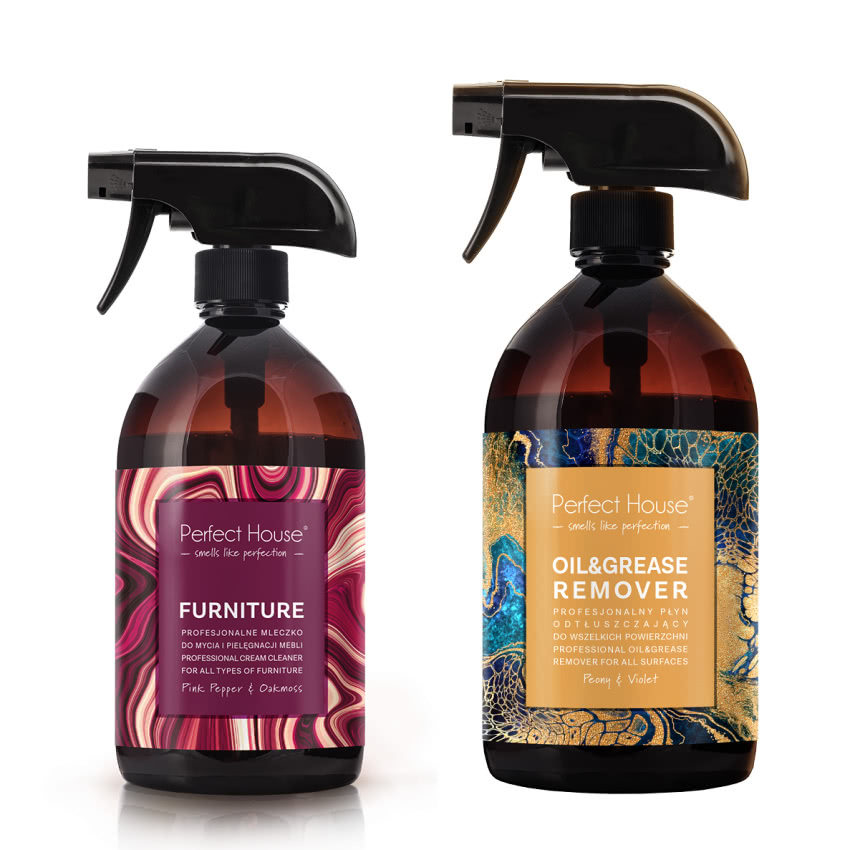 Zestaw kosmetyków do wnętrz z serii Perfect House od marki Barwa