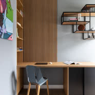 Gdańskie mieszkanie w stylu soft glam. Tu dominują obłe kształty!