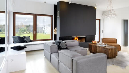 Zawsze modny dom dzięki mieszance stylów