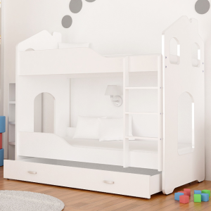 Łóżko piętrowe - z biurkiem, ze schodami, a może w kształcie domku?