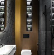 Gdańskie mieszkanie w stylu soft glam. Tu dominują obłe kształty!