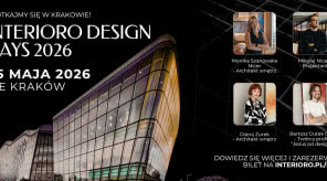 Interioro Design Days 2026 w Krakowie. Wydarzenie dla profesjonalistów z branży wnętrz