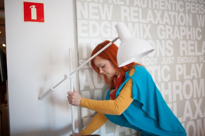 Podczas kursów projektowania wnętrz Creatora...