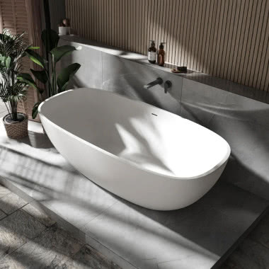 Wanna wolnostojąca OCEAN STONE z odlewu mineralnego