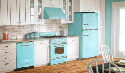 Sprzęty domowe w stylu retro