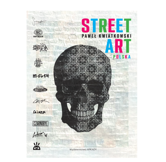 3 albumy "Street Art Polska" od Wydawnictwa Arkady 