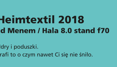 Nowe trendy na targach Heimtextil 2018