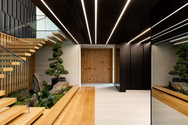 Dwukondygnacyjny dom w duchu zen. Luksus, wygoda i domowe ciepło