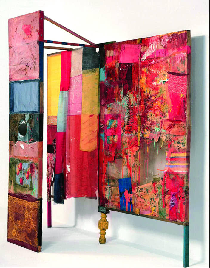 Parawan-rzeźba "Minutiae" wykonany z materiałów...