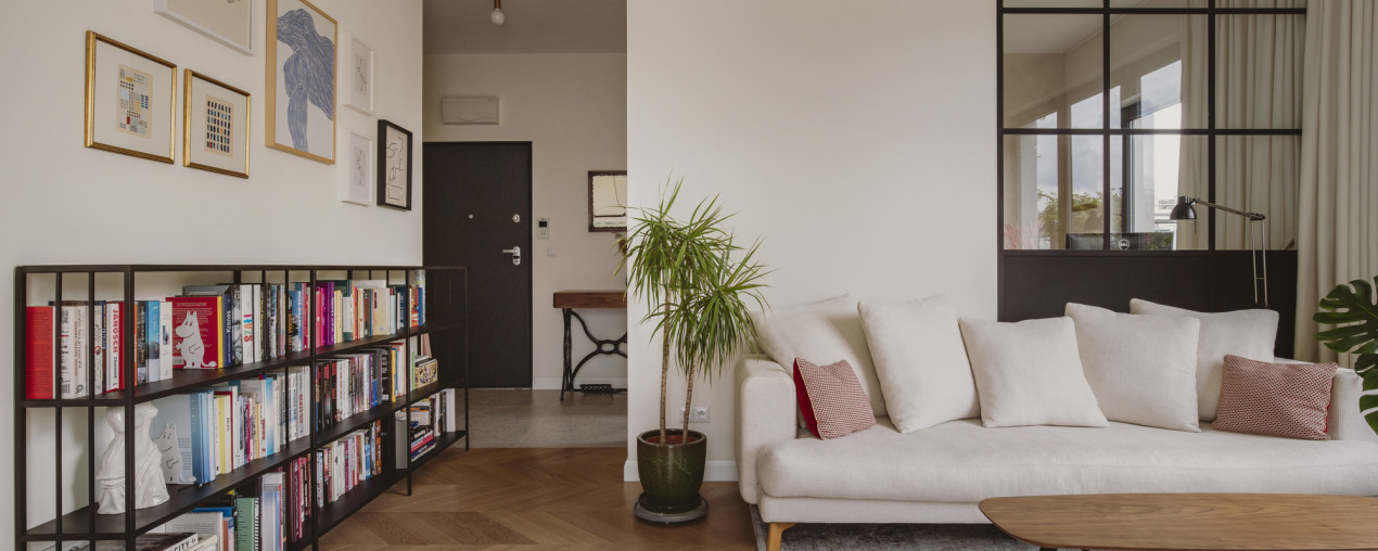 Przestronne mieszkanie na warszawskim Wilanowie z tarasem na dachu