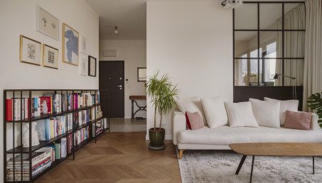 Przestronne mieszkanie na warszawskim Wilanowie z tarasem na dachu