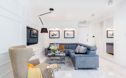 Apartament inspirowany wnętrzem hotelowym