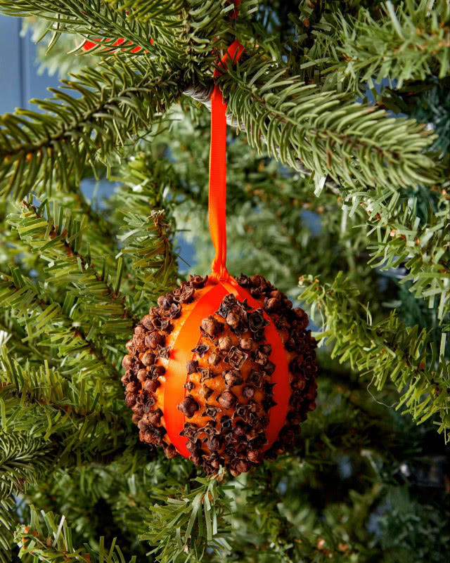 bombka z pomarańczy