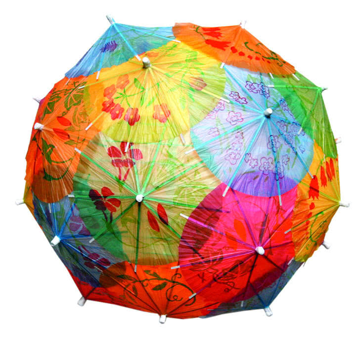 Abażur lampy widzącej, wykonany ze zużytych...