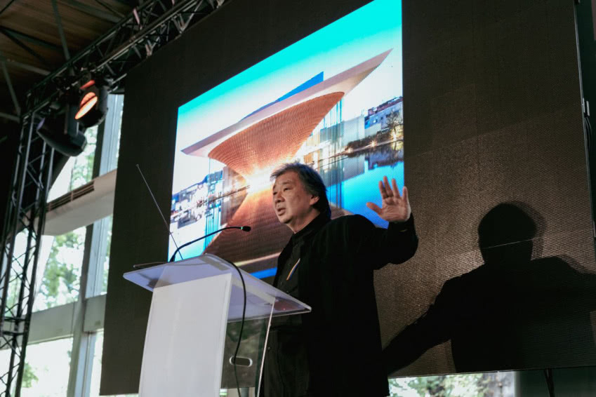 Shigeru Ban, fot. Iwona Dziuk