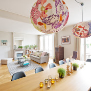 Pastelowe kolory w paryskim mieszkaniu