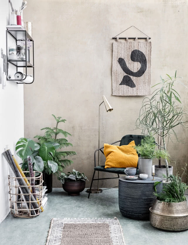 Wnętrza inspirowane naturą