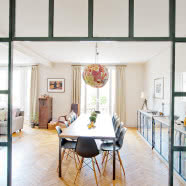 Pastelowe kolory w paryskim mieszkaniu