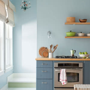 Zawsze czyste ściany dzięki farbie "Regal Select 548" marki Benjamin Moore