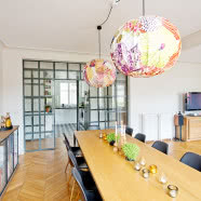 Pastelowe kolory w paryskim mieszkaniu