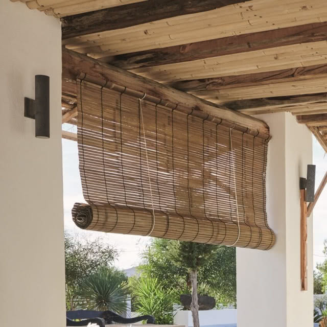 Roleta z trawy morskiej