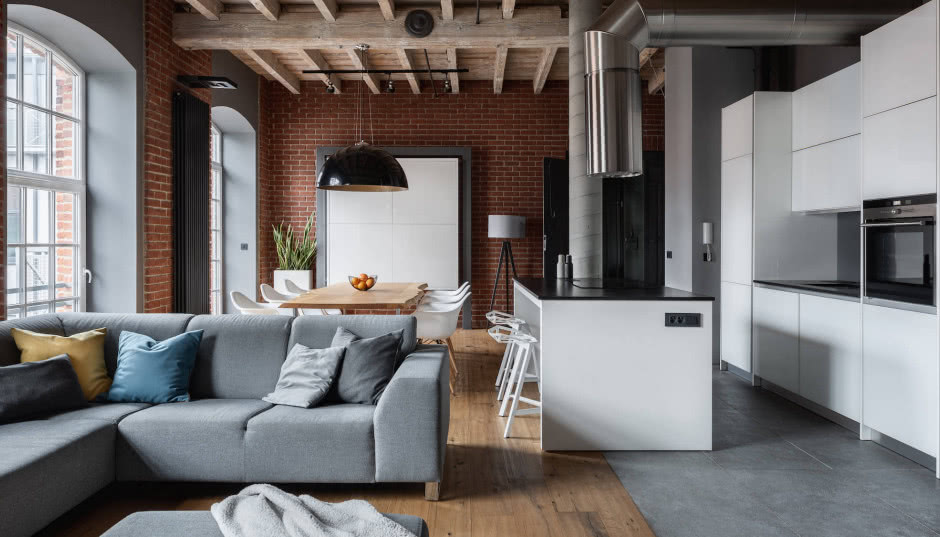 10 pomysłów na podłogę w kuchni. Te materiały są ładne i trwałe!