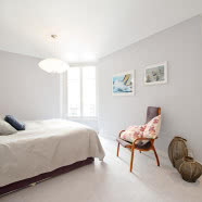 Pastelowe kolory w paryskim mieszkaniu