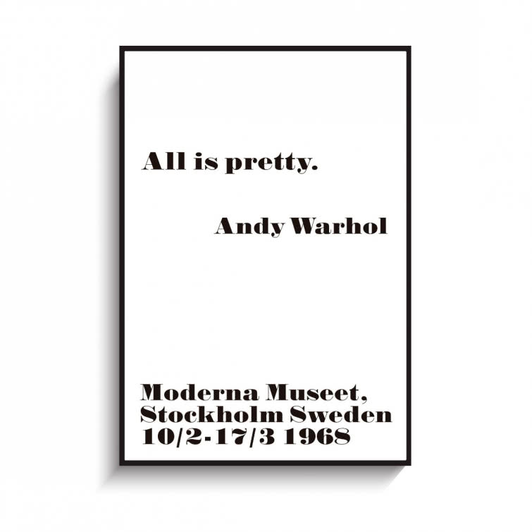 All is pretty - Plakat