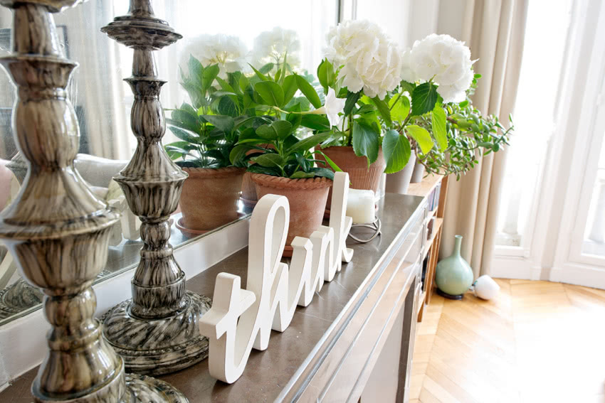 Dekoracja na kominku