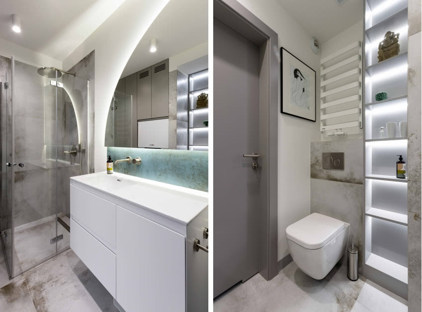 Motyw ćwierci koła powtarza się w całym...