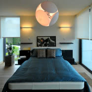 Nowoczesna architektura i widok na Tatry