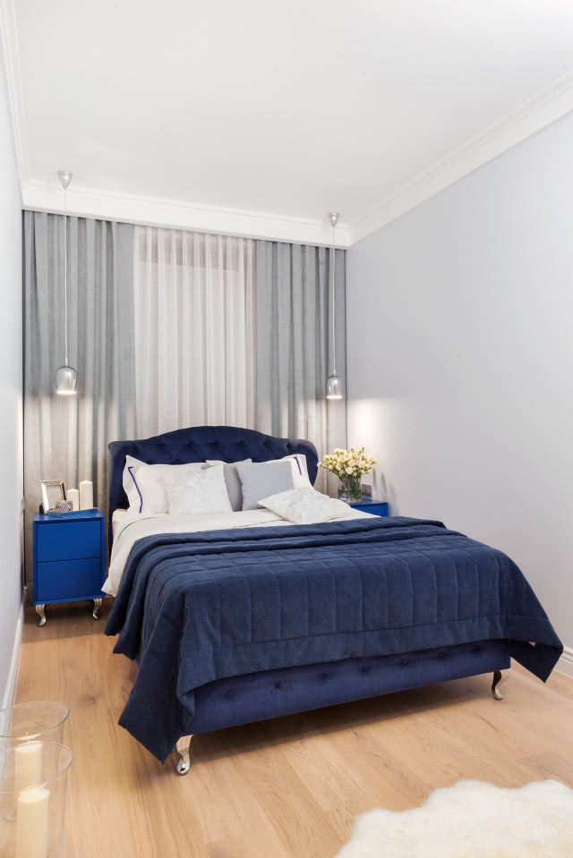 Sypialnia w granacie