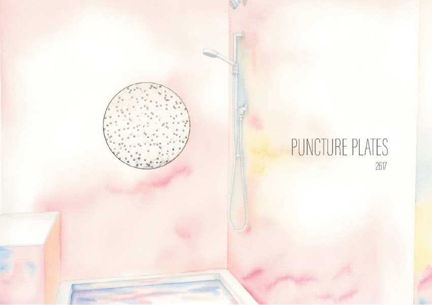 Pierwsza nagroda: PUNCTURE PLATES - Maria Grądzka