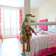 Pastelowe kolory w paryskim mieszkaniu