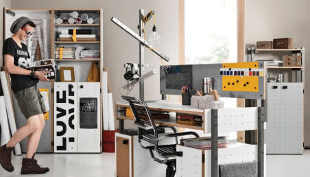 12 pomysłów na domowe biur(k)o dla dużych i małych