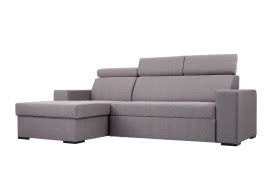 Narożna sofa w kolorze szarym ATLANTICA, Custom
