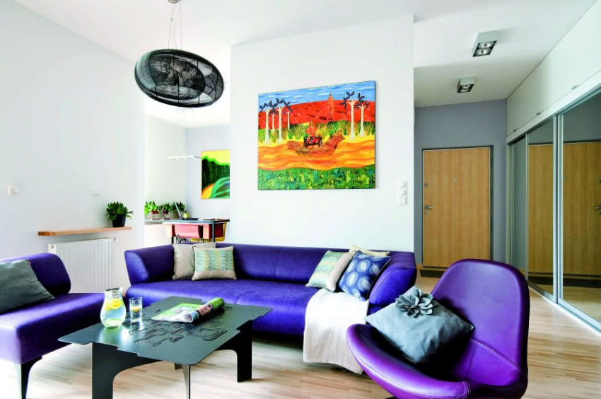 Przestrzeń dzienna. Przytulne miejsce w...