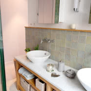 Pastelowe kolory w paryskim mieszkaniu