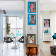 Egzotyczne i kolorowe mieszkanie podróżników