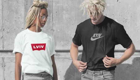 Zaskakująca solidarność: artysta przekształca loga światowych marek na rzecz wsparcia Ukrainy!