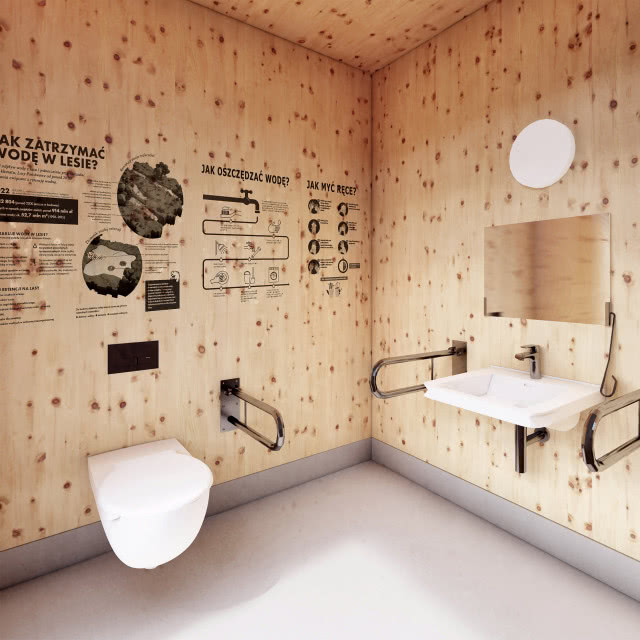 Konkurs KOŁO Projekt Łazienki 2021, Grand Prix, proj. Ewa Pokrzywa, Marcin Gierbienis