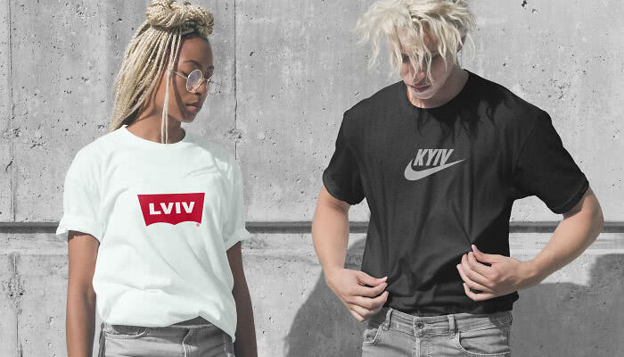 Zaskakująca solidarność: artysta przekształca loga światowych marek na rzecz wsparcia Ukrainy!