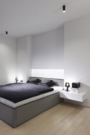 Style we wnętrzu - sypialnia w minimalistycznym stylu