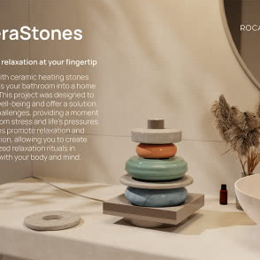 Druga nagroda: TheraStones - Maciej Solarek i Barnaba Perepłyś