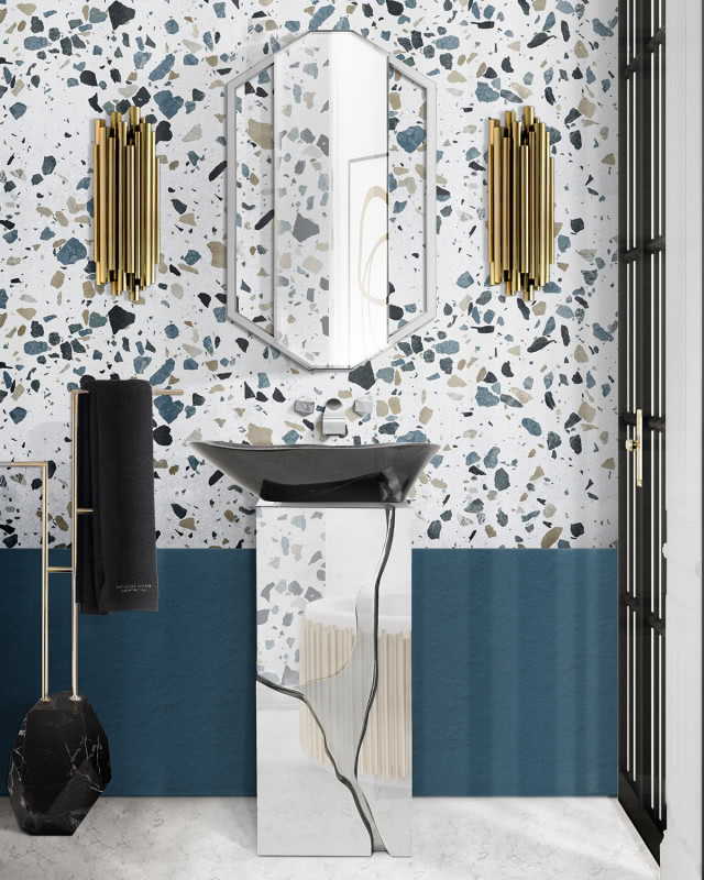 Lastryko w łazience